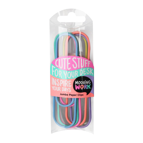 Jumbo paper clips 6 pcs