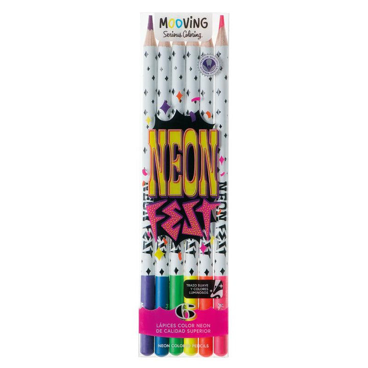 Lapices Neon x 6